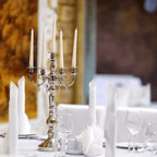 Rambue 10" Ivory Taper Candles, 8 Pack Unscented Ivory Candlesticks for Weddings and Home Decor, 8h Burn Time EasyOptionXY LLC