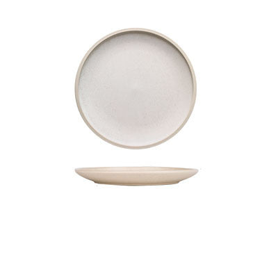 Pure color matte ceramic plate Pi-Mart