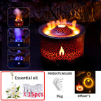 Diffuser Humidifier with Smoke Ring Night Lamp - SJB-DIAMOND ELITES