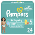 Pampers Baby-Dry Diapers Size 5, 24 Count EasyOptionXY LLC