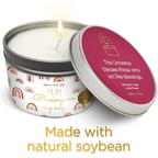 Magnificent 101 Long Lasting Affirmation Candle | 6 Oz - 35 Hour Burn | Soy Wax Smudge Candle For House Energy Cleansing, Purification & Manifestation | 11:11 Blessings on My Way EasyOptionXY LLC