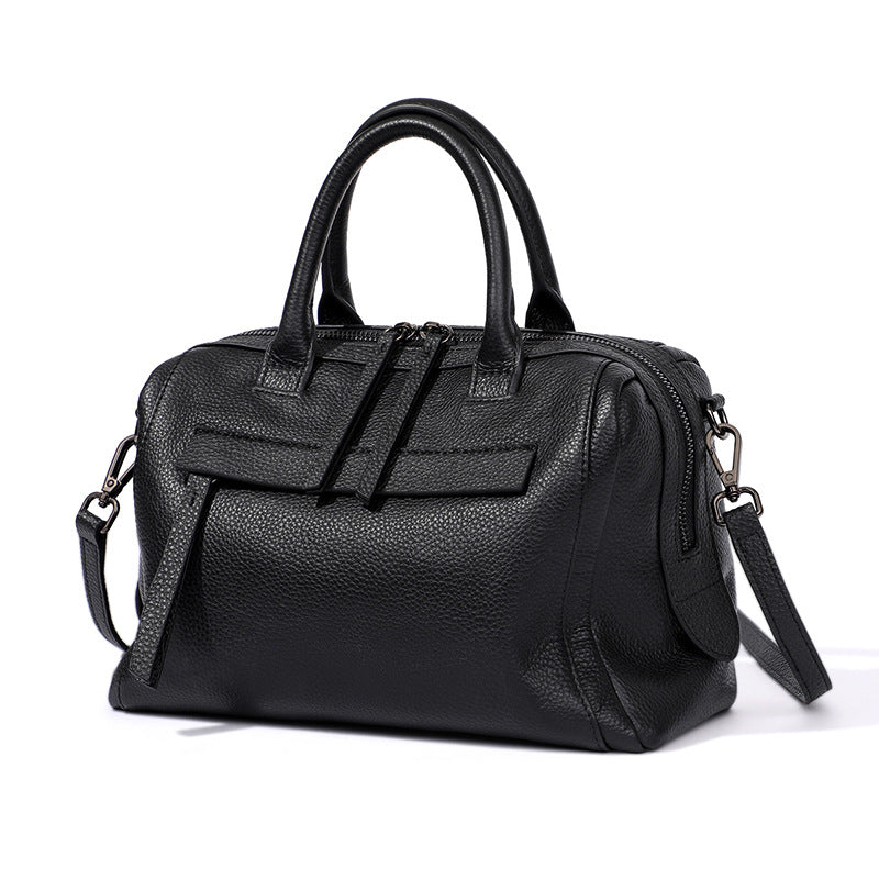 Genuine Leather big tote purse Boston shoulder bag 7533 - SJB-DIAMOND ELITES