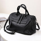 Genuine Leather big tote purse Boston shoulder bag 7533 - SJB-DIAMOND ELITES