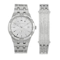 Elgin Adult Male Analog Watch and Bracelet Set in Silver (FG170010ST) EasyOptionXY LLC