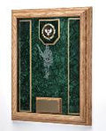 Awards Display shadowbox, Military Award Frame with Embossed Emblem The Military Gift Store