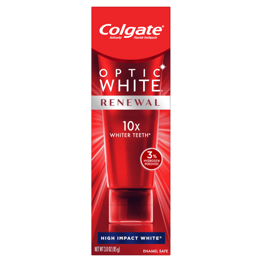 Colgate Optic White Renewal Toothpaste; High Impact White; 3 oz Tube EasyOptionXY LLC