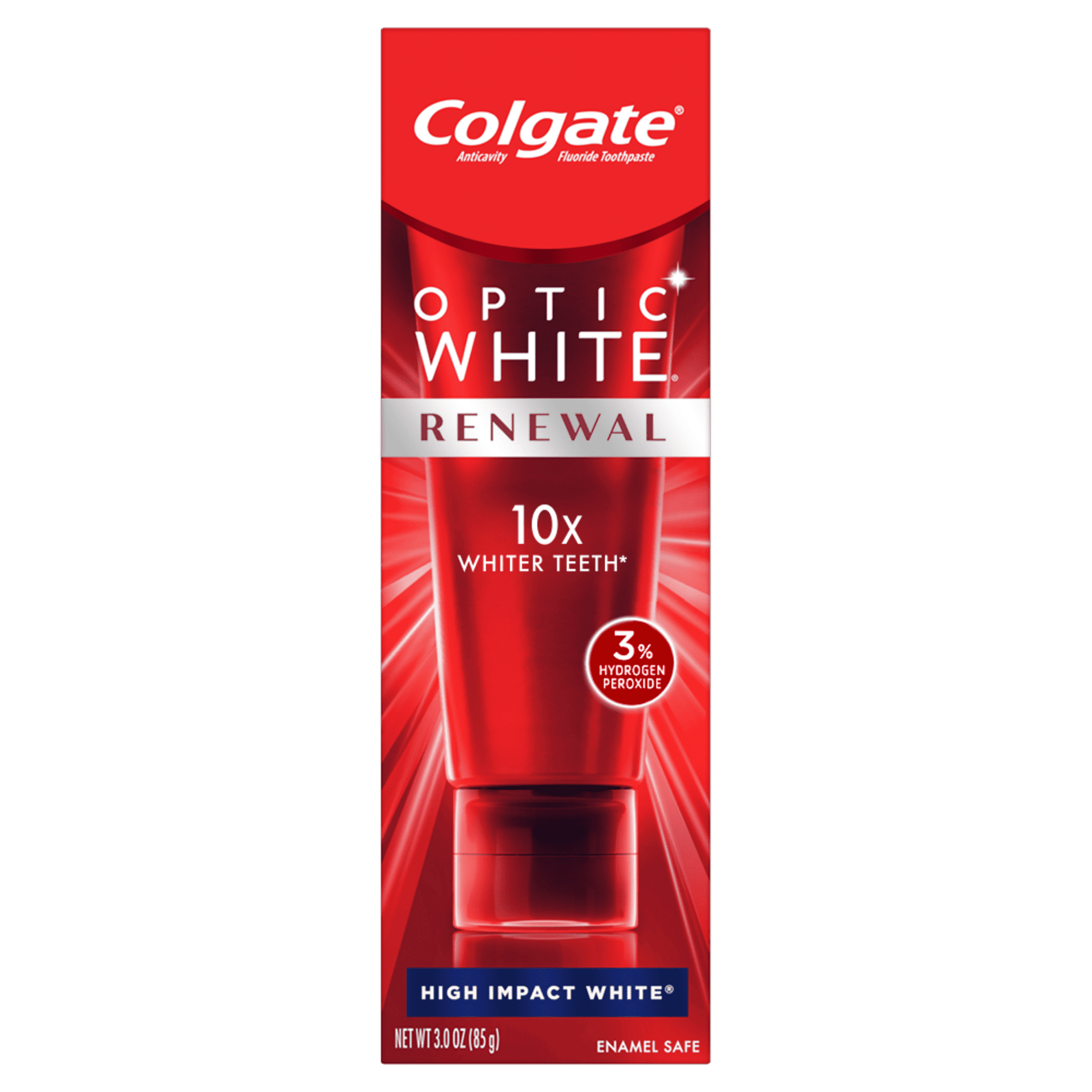 Colgate Optic White Renewal Toothpaste; High Impact White; 3 oz Tube EasyOptionXY LLC