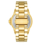 Armitron Men's Dress Watch with Navy Round Dial and Gold Tone Bracelet EasyOptionXY LLC