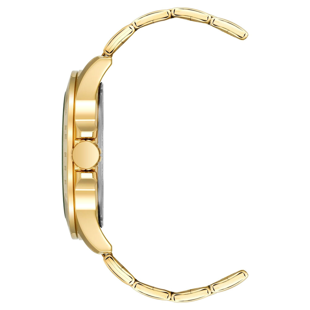 Armitron Men's Dress Watch with Navy Round Dial and Gold Tone Bracelet EasyOptionXY LLC