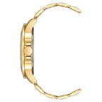 Armitron Men's Dress Watch with Navy Round Dial and Gold Tone Bracelet EasyOptionXY LLC