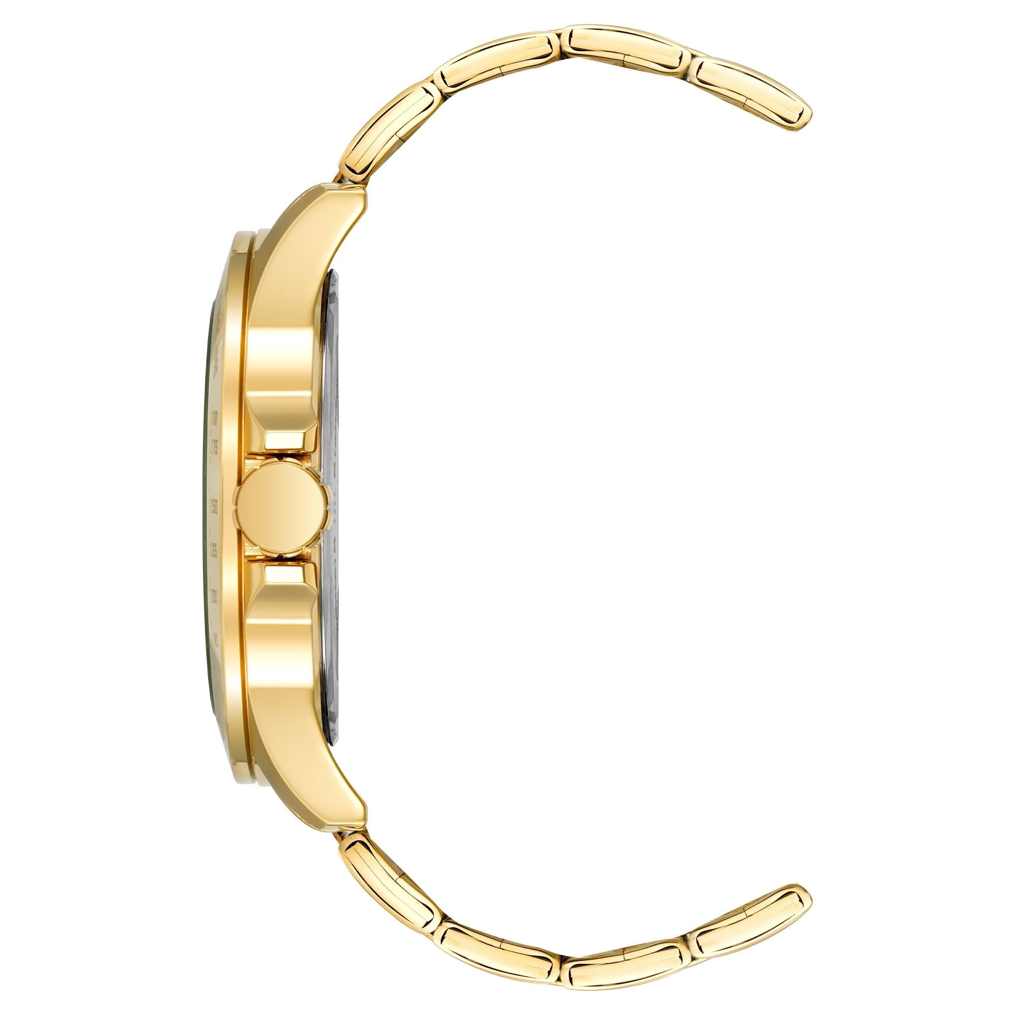 Armitron Men's Dress Watch with Navy Round Dial and Gold Tone Bracelet EasyOptionXY LLC