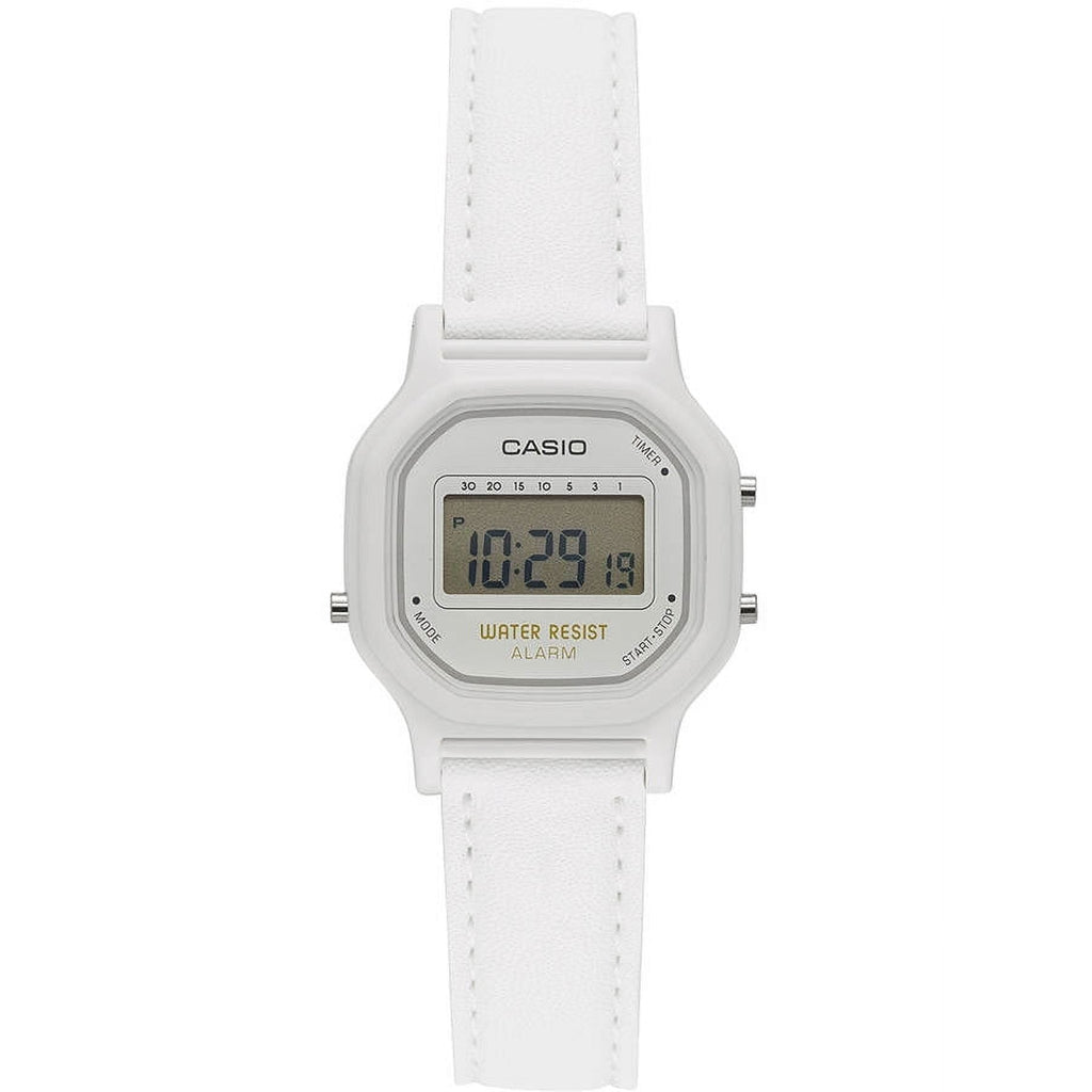 Women's Casual Digital Watch, White LA11WL-7A EasyOptionXY LLC