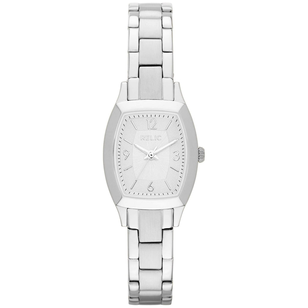 Relic By Fossil Women's Everly Stainless Steel Silver Watch with Matching Band EasyOptionXY LLC