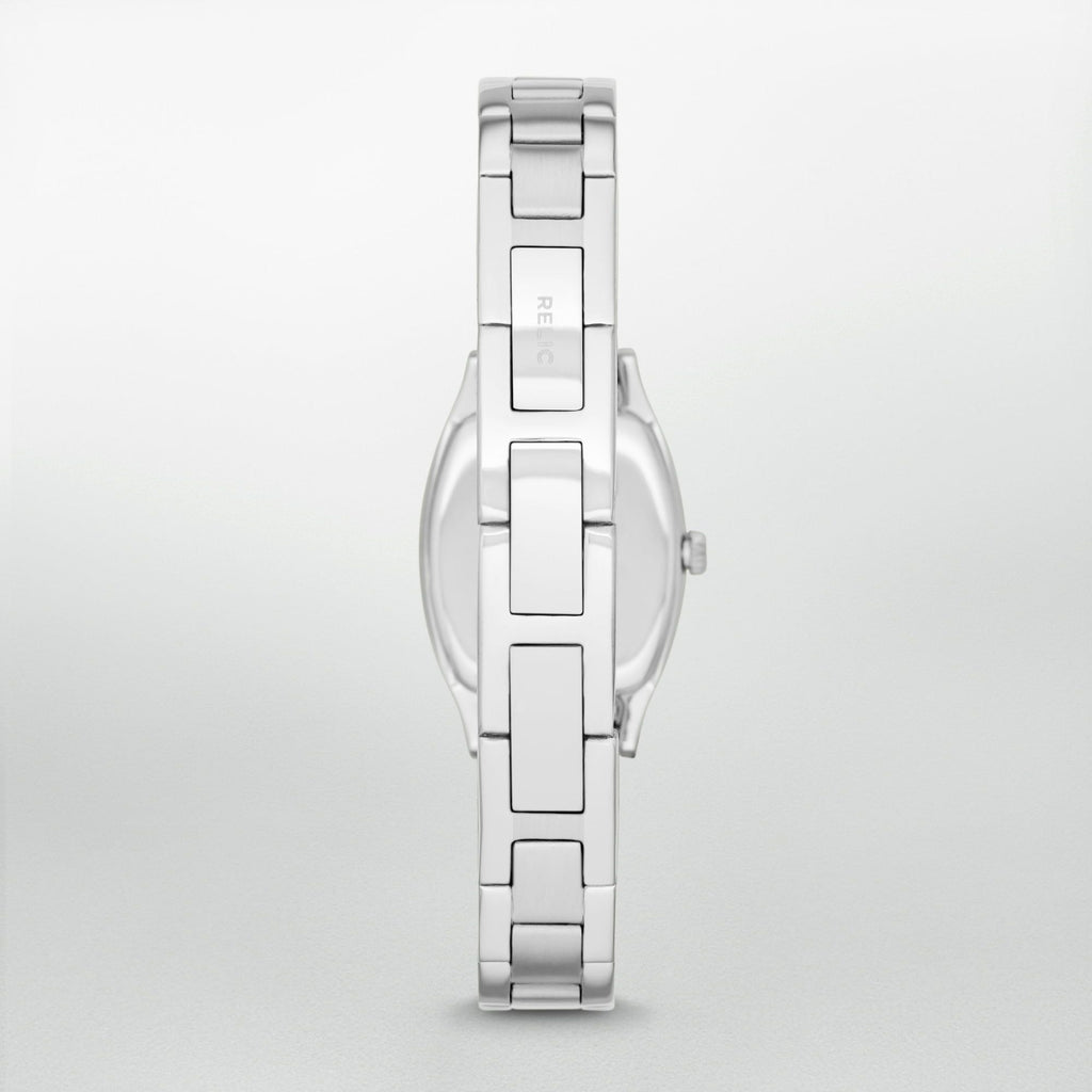 Relic By Fossil Women's Everly Stainless Steel Silver Watch with Matching Band EasyOptionXY LLC