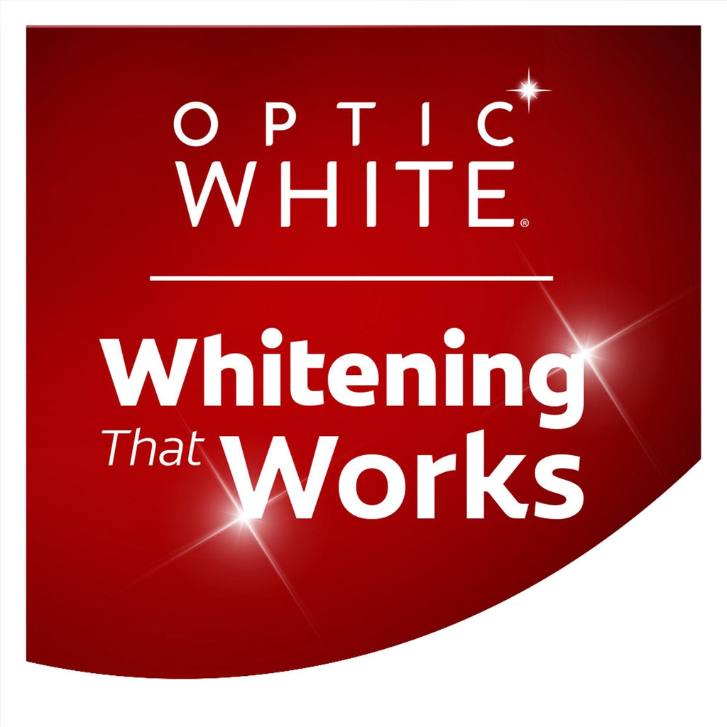 Colgate Optic White Advanced Teeth Whitening Toothpaste; 3.2 oz; 3 Pack