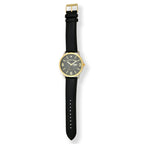 U.S. Polo Assn. Adult Male Classic Watch with Gold Bezel (USC50586WM) EasyOptionXY LLC