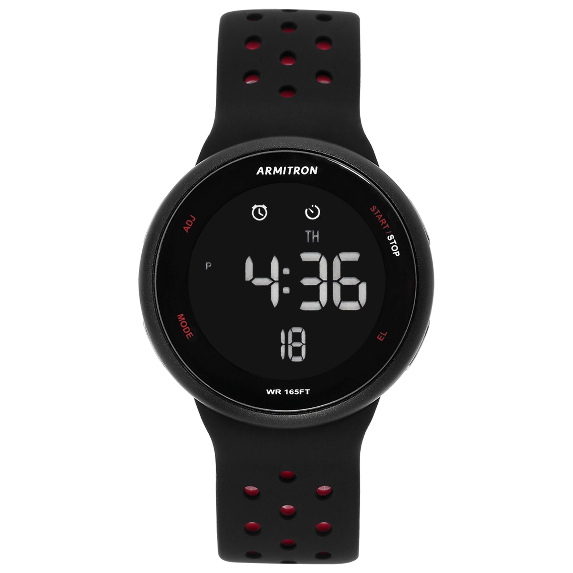 Armitron Sport Unisex Dgital Chronograph Silicone Strap Watch EasyOptionXY LLC