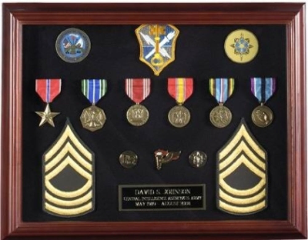 Large Medal Display Case. The Military Gift Store