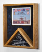 Flag case - Shadow Box. The Military Gift Store