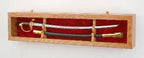 Display Case For Sword, Sword Display Case, Historical swords display case The Military Gift Store