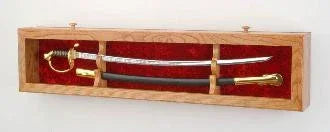 Display Case For Sword, Sword Display Case, Historical swords display case The Military Gift Store