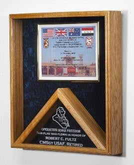 Military Awards and Flag Display Cases, 18" x 20" The Military Gift Store
