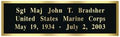 Laser Engraved Name Plates - approximately 50 characters per line The Military Gift Store