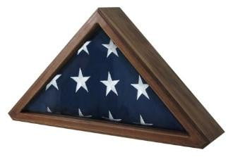 Senators Flag Display Case for 5Ft X 9.5Ft Flag Wall mount included The Military Gift Store