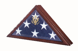 American Flag Cases - Cherry The Military Gift Store