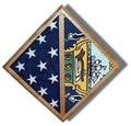 2 Flags display case - Wall Mounted box Fit Burial Case The Military Gift Store