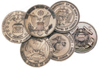 Air Force Service Medallion, Brass Air Force Medallion. The Military Gift Store
