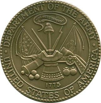 Military Service Medallions in Solid Brass The Military Gift Store