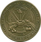 Military Service Medallions in Solid Brass. The Military Gift Store