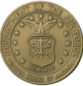 Military Service Medallions in Solid Brass Set of 6 Medallions. The Military Gift Store