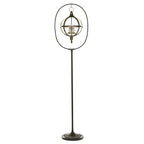 DecMode 16"W, 66"H Metal Candle Lantern, Bronze, 1 - Piece EasyOptionXY LLC