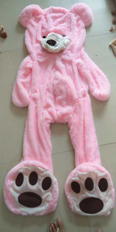 Giant Teddy Bear Plush Toy Huge  Soft Toys  Leather Shell Pi-Mart