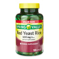 Spring Valley Red Yeast Rice Supplement; 600 mg; 120 Count