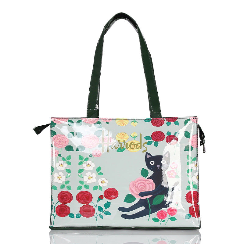 Letter printed handbag Pi-Mart