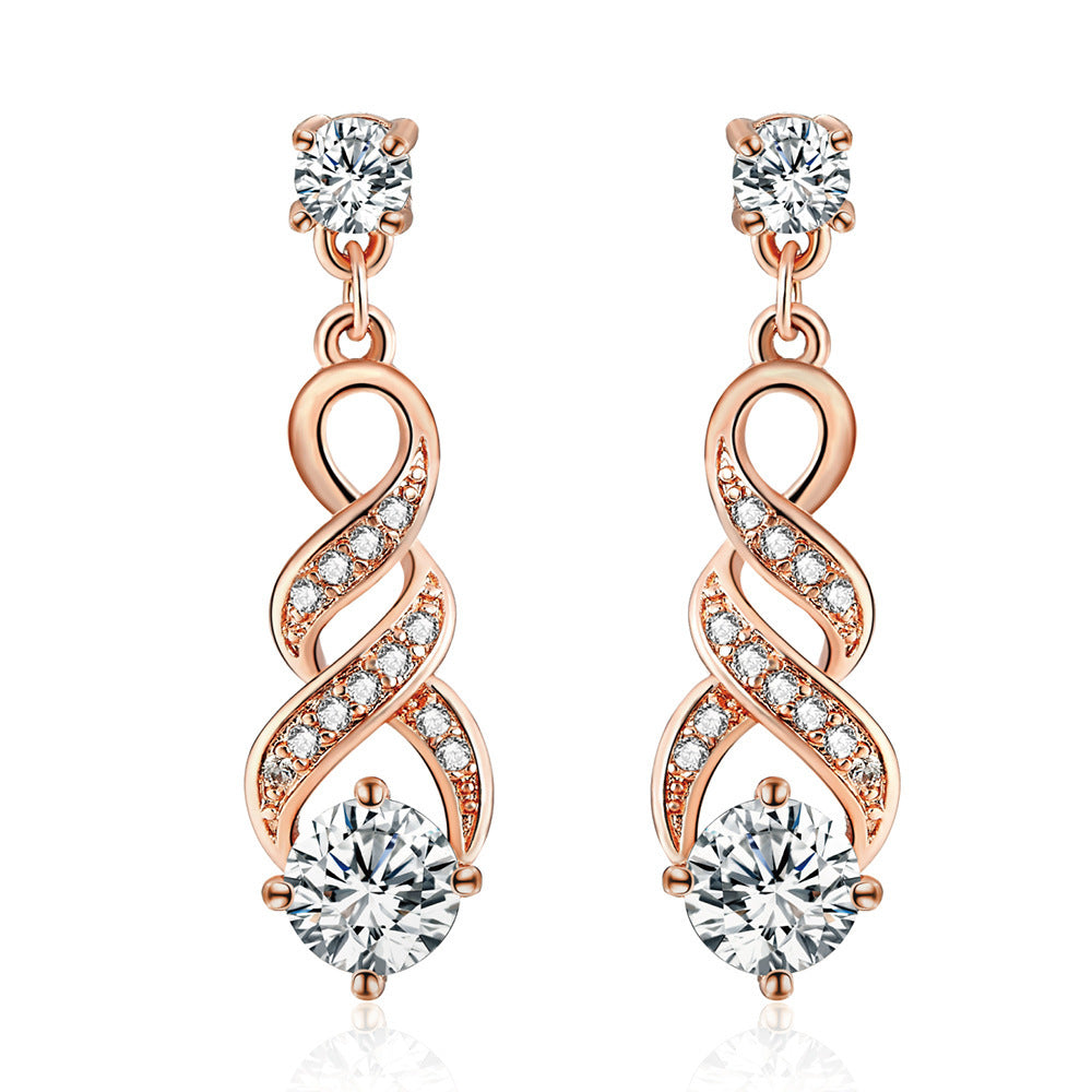 Ladies Autilite Gold Plated Earring Pi-Mart