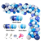 129Pcs Purple And Gold Balloons For Happy Birthday Foil Balloons Banner Circle Dots Garland Birthday Party Decorations Birtdhay Ballons Decoration