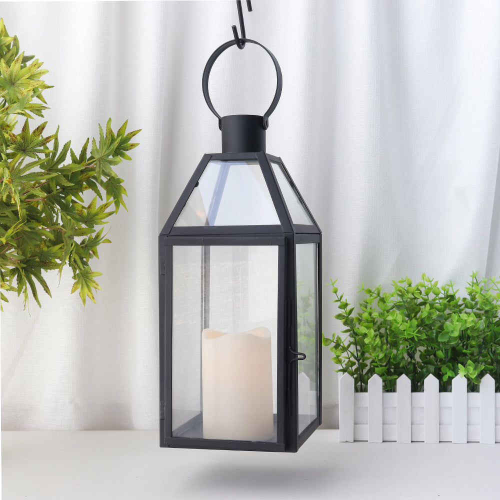 16"High Stainless Steel Candle Lanterns Lootquake LLC