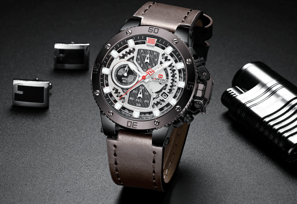Men's Casual Waterproof Watch With Chronometers And Fluorescent Hands Excellent Design Perfect Gift - SJB-DIAMOND ELITES