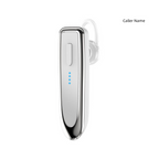 Bluetooth Headset Bluetooth 5.0 Earpiece Dual Mic Noise Cancelling Bluetooth Earpiece 16Hrs Talktime Wireless Headset Hands-Free Earphone for Truck Driver Handsfree Headphones Mini Wireless Earphone Earbud Earpiece Stevvex