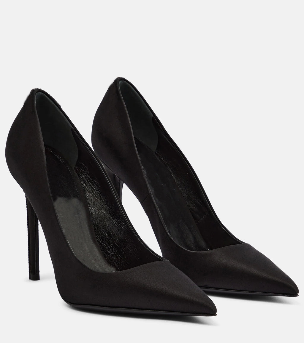 High Heel 12cm Blue Black Suede Women Pumps Super High Heels Sexy Pointed Toe Yellow Pink Satin Heels Womans Shoes 2025 - SJB-DIAMOND ELITES