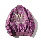 Bomber Jacket Men's Embroidered Baseball Uniform Pi-Mart