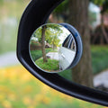 1/2PCS HD 360 Degree Wide Angle Adjustable Car Rear View Convex Mirror Auto Rearview Back Mirror Vehicle Blind Spot Rimless Automotive Blind Spot Mirrors Small Round Convex Adjustable 360°Rotate Wide Angle Car Rear View Side Mirror Wide Angle Mirror Stevvex