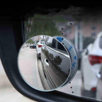 1/2PCS HD 360 Degree Wide Angle Adjustable Car Rear View Convex Mirror Auto Rearview Back Mirror Vehicle Blind Spot Rimless Automotive Blind Spot Mirrors Small Round Convex Adjustable 360°Rotate Wide Angle Car Rear View Side Mirror Wide Angle Mirror Stevvex