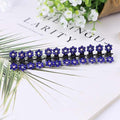 12pcs/set Mini Rhinestone No-Slip Grips Hair Clips for Women Girls Glitter Teeth Metal Clamps Flower Gorgeous Hair Accessories For Brides And Bridesmaids Stevvex