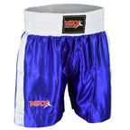 MRX Mens Boxing Shorts Fighting Shorts Blue-white-1301 - SJB-DIAMOND ELITES