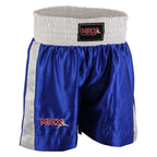 MRX Mens Boxing Shorts Fighting Shorts Blue-white-1301 - SJB-DIAMOND ELITES